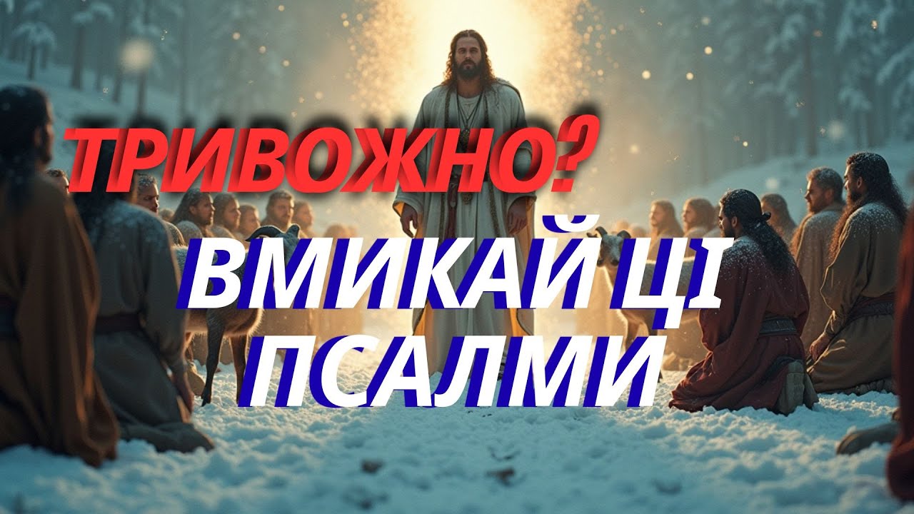 Тривожно на серці? ✝️ Одинадцять псалмів для миру, сили і довіри Богові