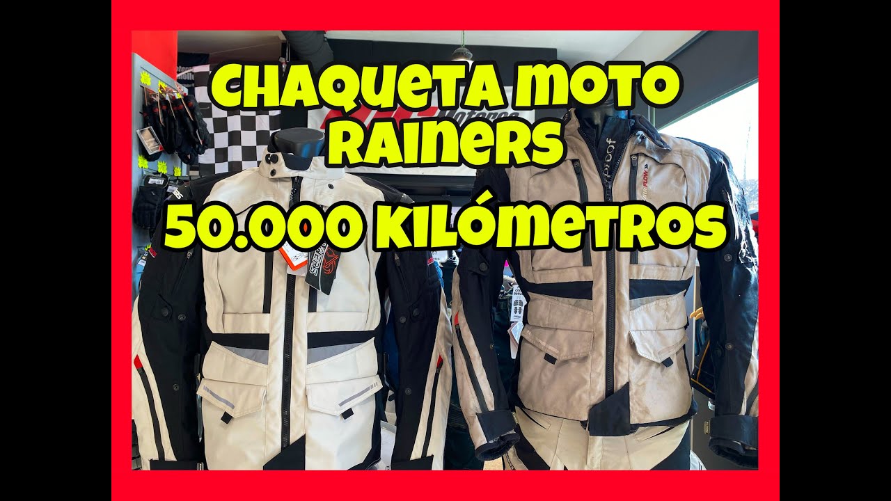 CHAQUETA MOTO 50.000 KM