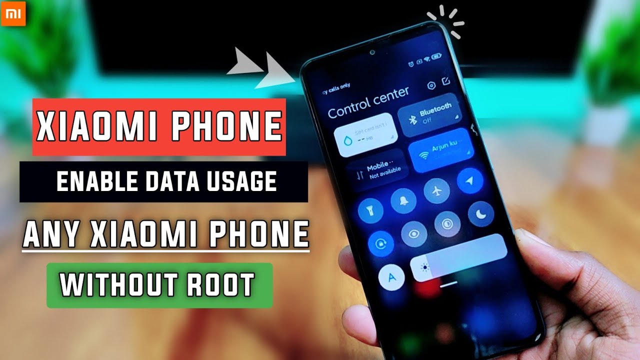 Enable Data Usage Any Xiaomi Phone Without Root Official Method | Enable Data Usage Widget