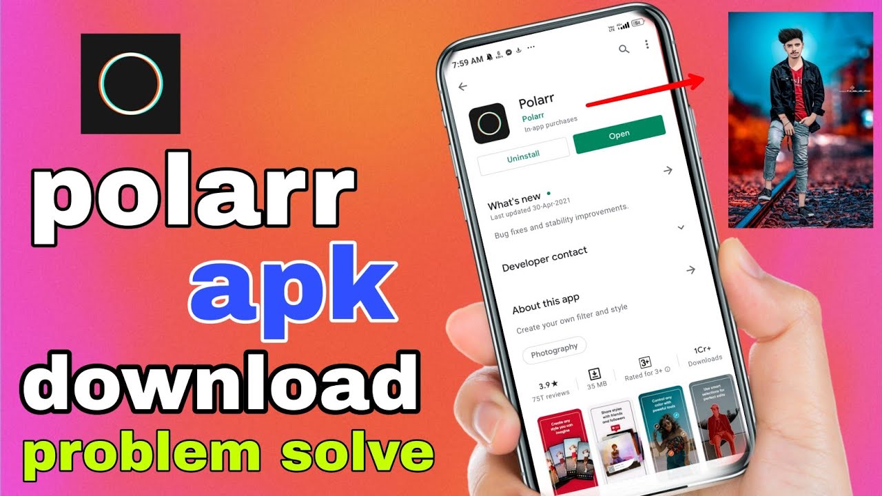 how to download polarr app🔥||Polarr app ko kaise download Kare