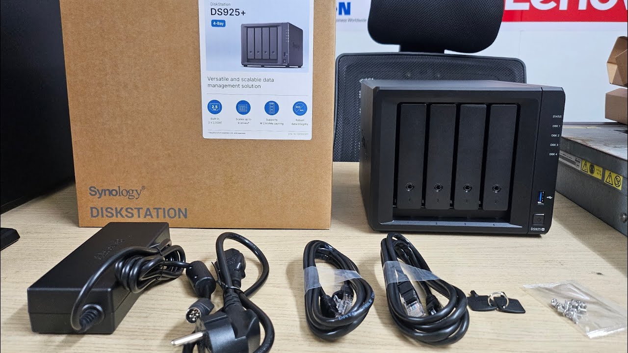 Unbox NAS Synology DS925+ , new Model 04/2025