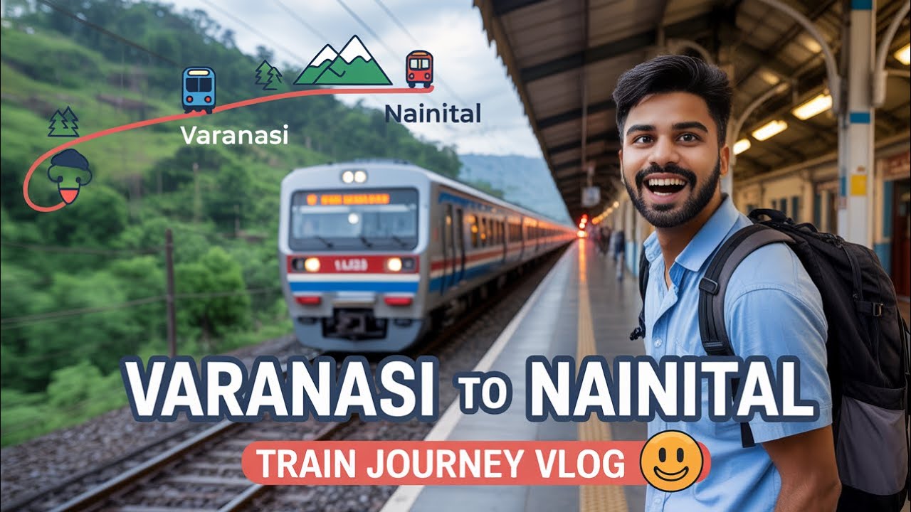 Varanasi To Kainchi Dham By Train 🛕[Nainital] | Varanasi To Neem Karoli Baba Ashram