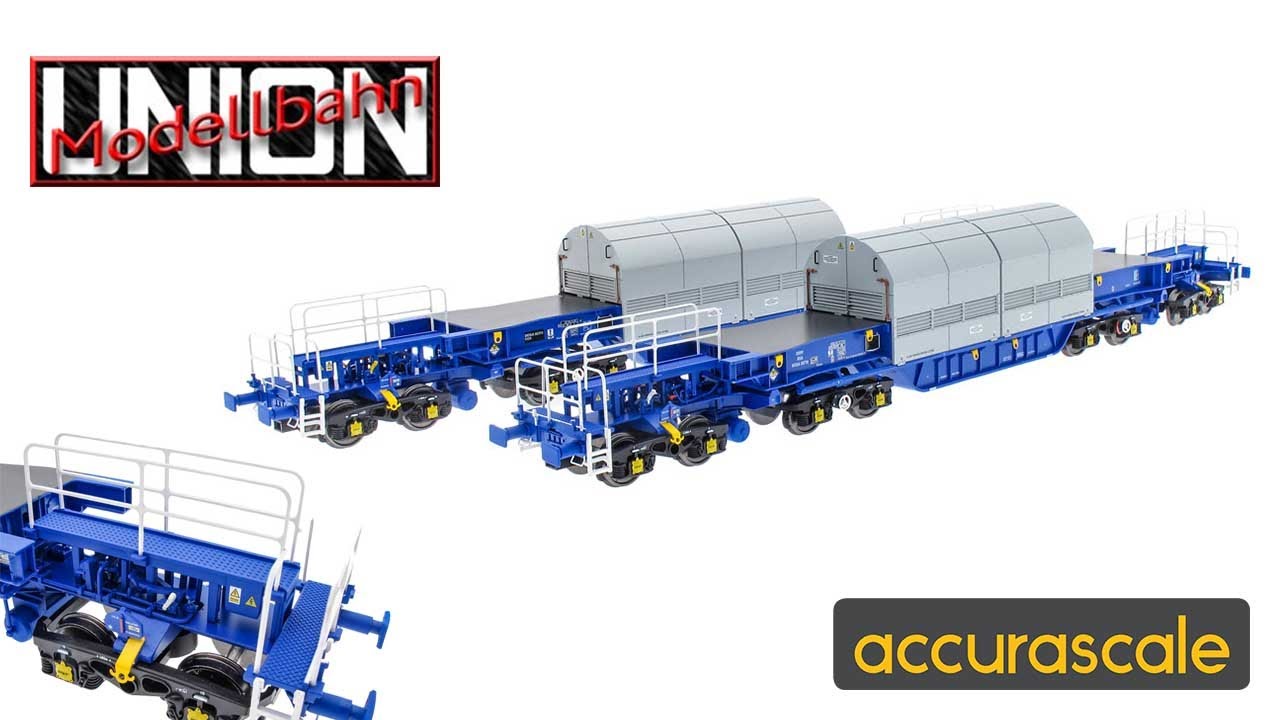 Accurascale Castor Transportwagen KUA - Nuclear flask wagon 2400-KUA Spur 00