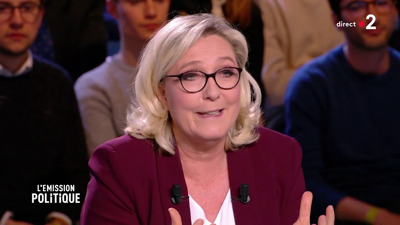 Le duel Nathalie Loiseau Marine Le Pen France 2 14 03 2019 élection européenne