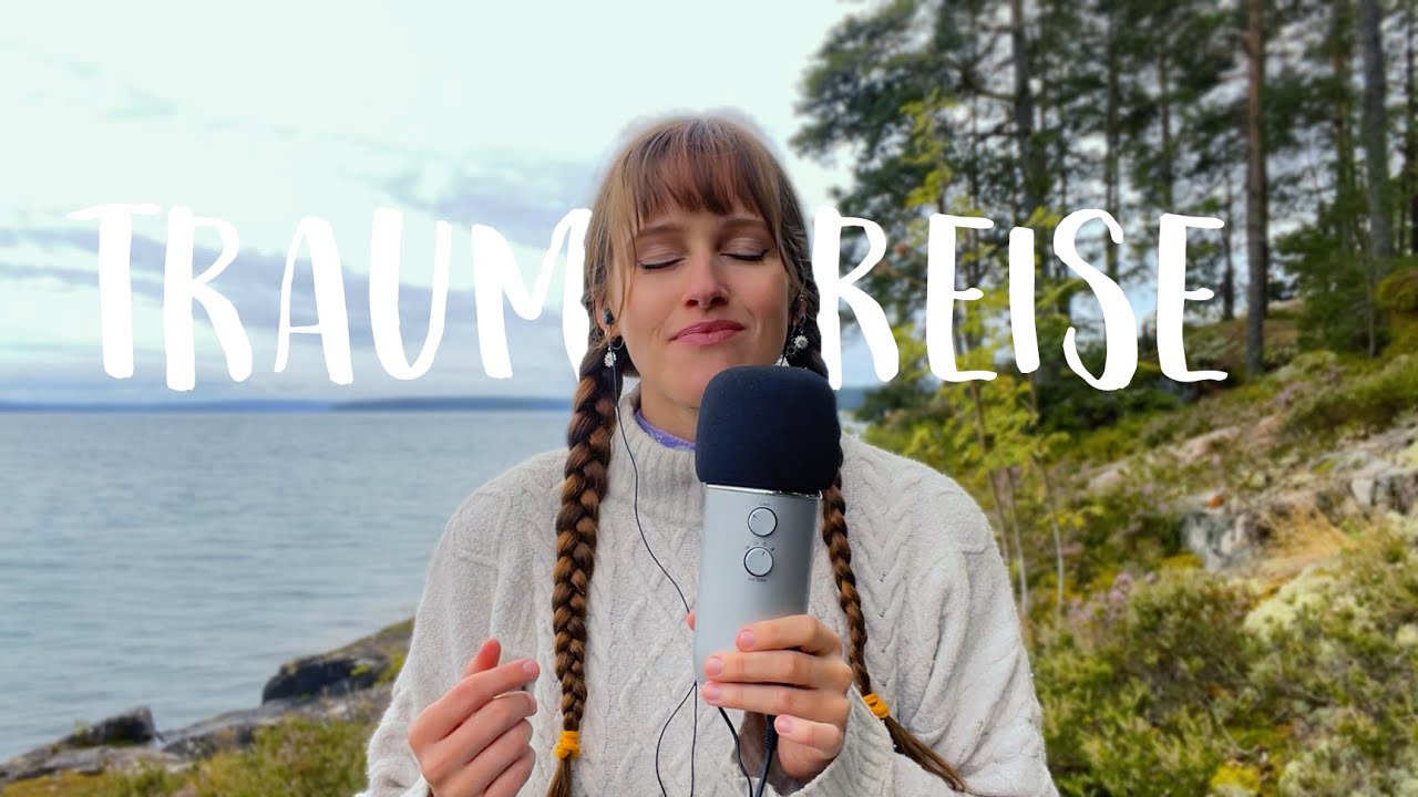ASMR | geflüsterte TRAUMREISE zum Entspannen und Einschlafen + Water Sounds ✨