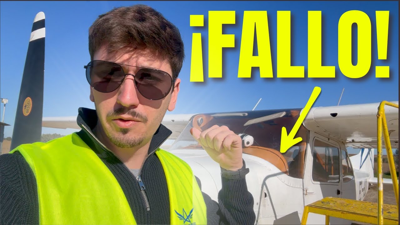 Cancelo vuelo por problema en el avión (la importancia de la pre-vuelo)