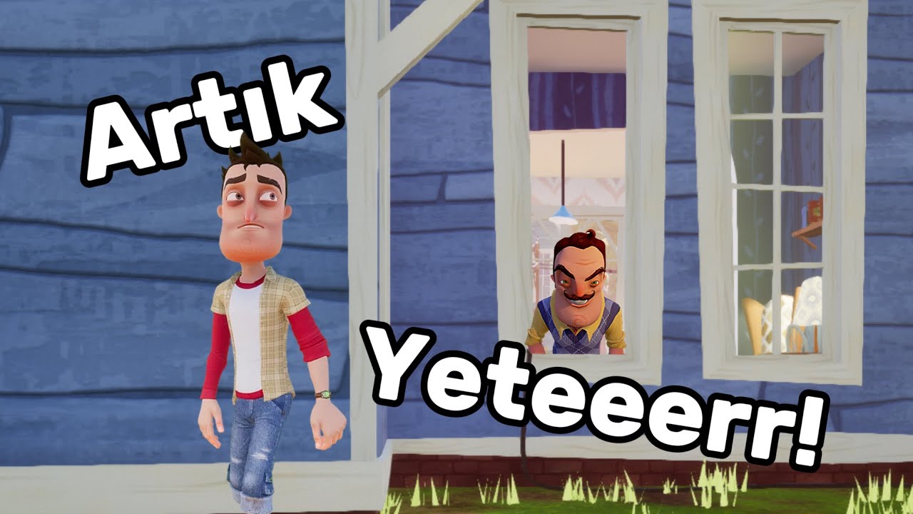 Hello Neighbor' u Speedrun ile Bitirmek İçin Dellenmek !