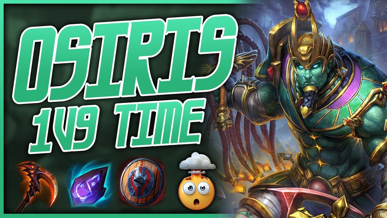 THIS OSIRIS BUILD MAKES YOU UNKILLABLE! - SMITE Solo Gameplay (Ranked Conquest)