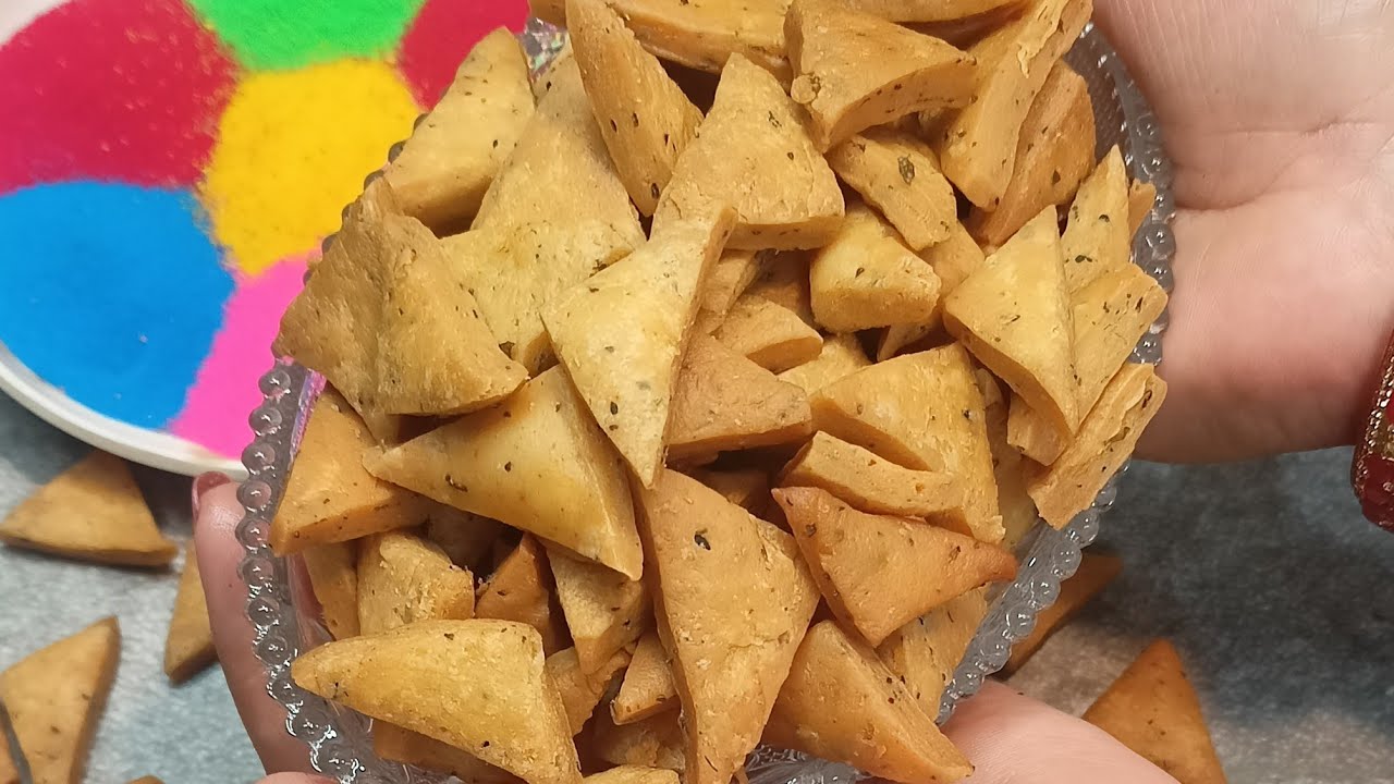 1 min Holi snack / #shorts / #viral / #youtubeshorts / #trending  / #food / #namkeen / #holi / #easy