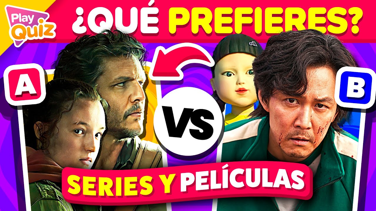 ¿Qué Película y Serie Prefieres? 🎬🎞️🤔 | Play Quiz de ¿Qué Prefieres? | Especial Cine