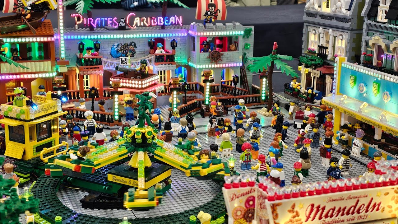 Lego Kirmes auf der Intermodellbau Messe Dortmund 2025