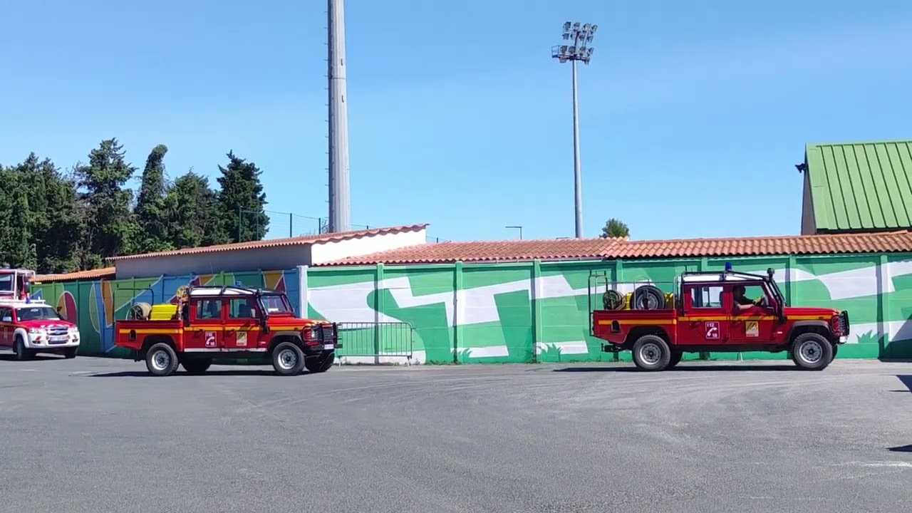 VLHR SDIS 66 feu de végétation dans le massif des Aspres