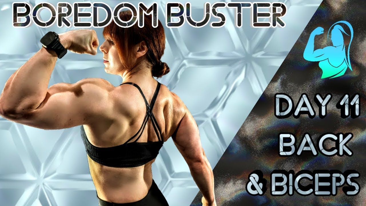 BOREDOM BUSTER Series -  Back & Biceps Workout No Repeat Movements | Day 11
