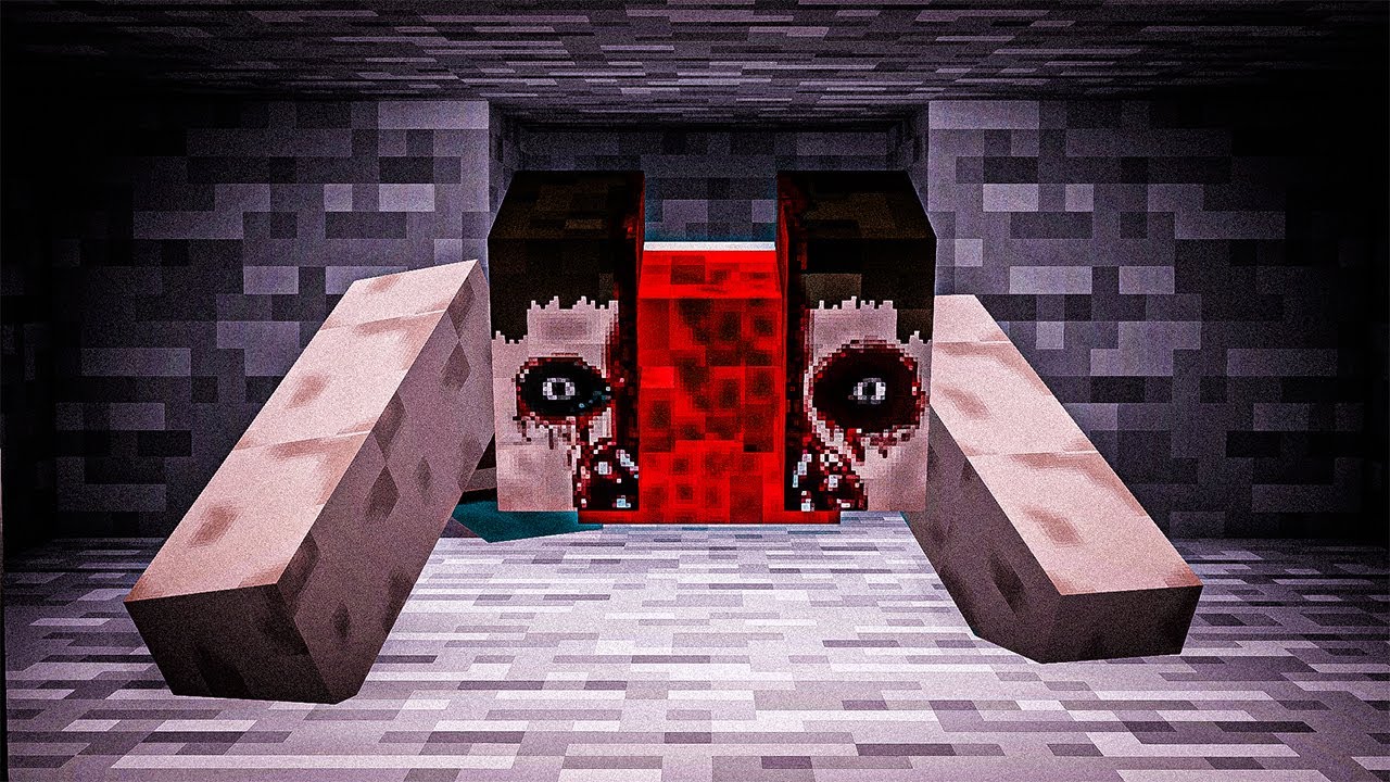 Ce monstre vous traque à travers les mines... (Minecraft: From the caves)