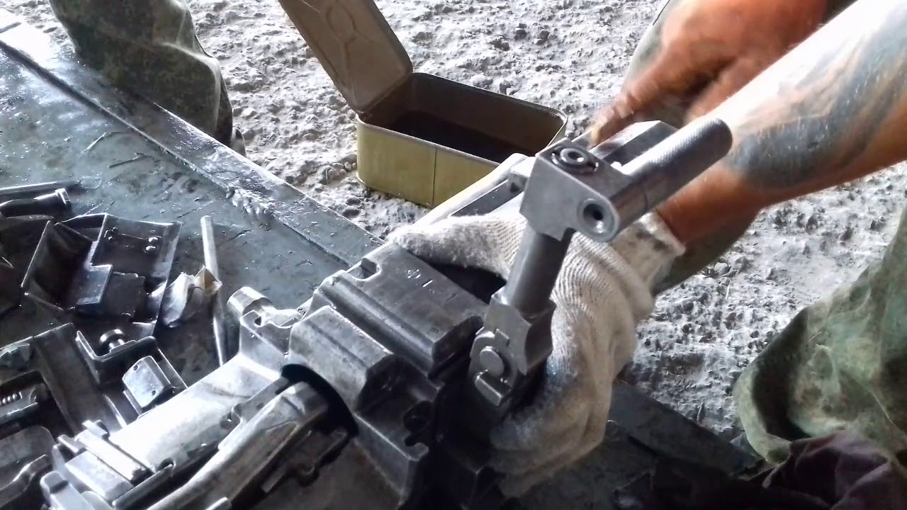 СБОРКА АВТОМАТА ЗУ-23 !!! ЧАСТЬ 2.