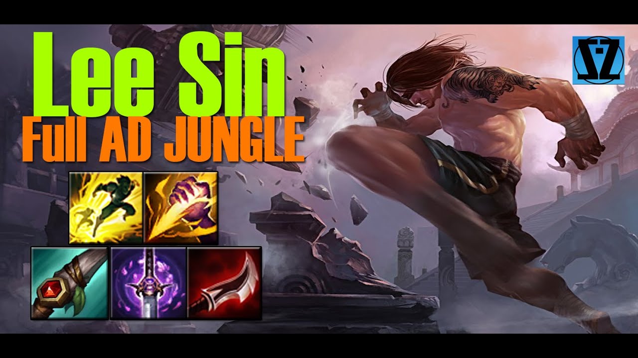 Lee Sin Jungle FULL AD - Como jogar - ZiL Gameplay - League of Legends
