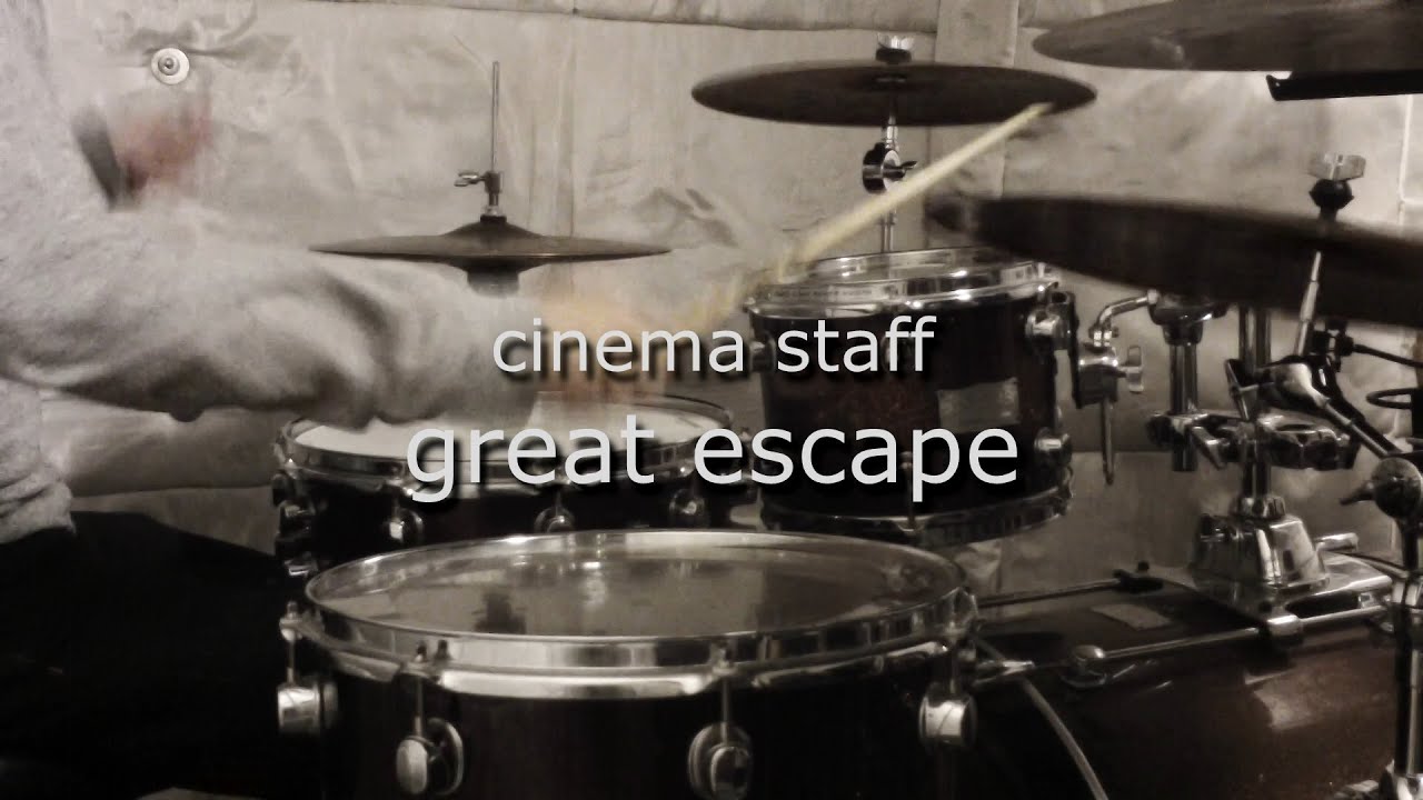 cinema staff - great escape ~ 進撃の巨人 ~ Drum Cover - Robert Liao
