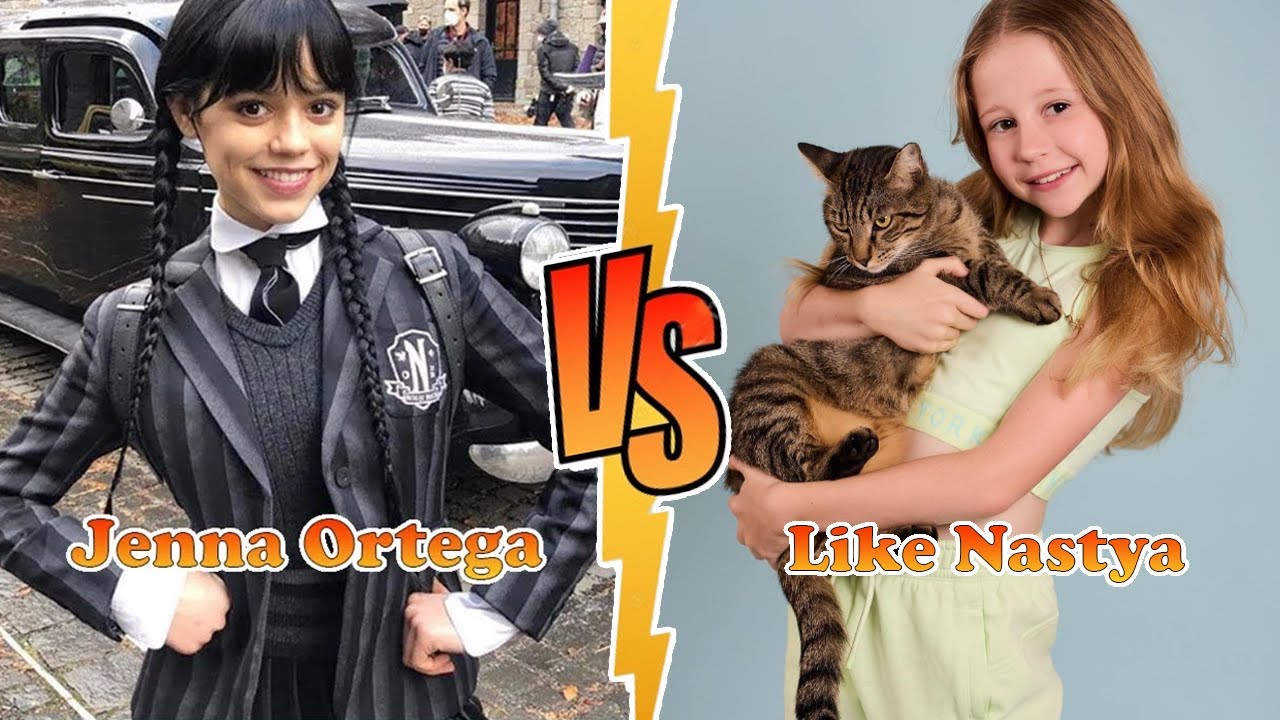 Jenna Ortega (WEDNESDAY) VS Like Nastya Transformation 2024 ★ From Baby To Now