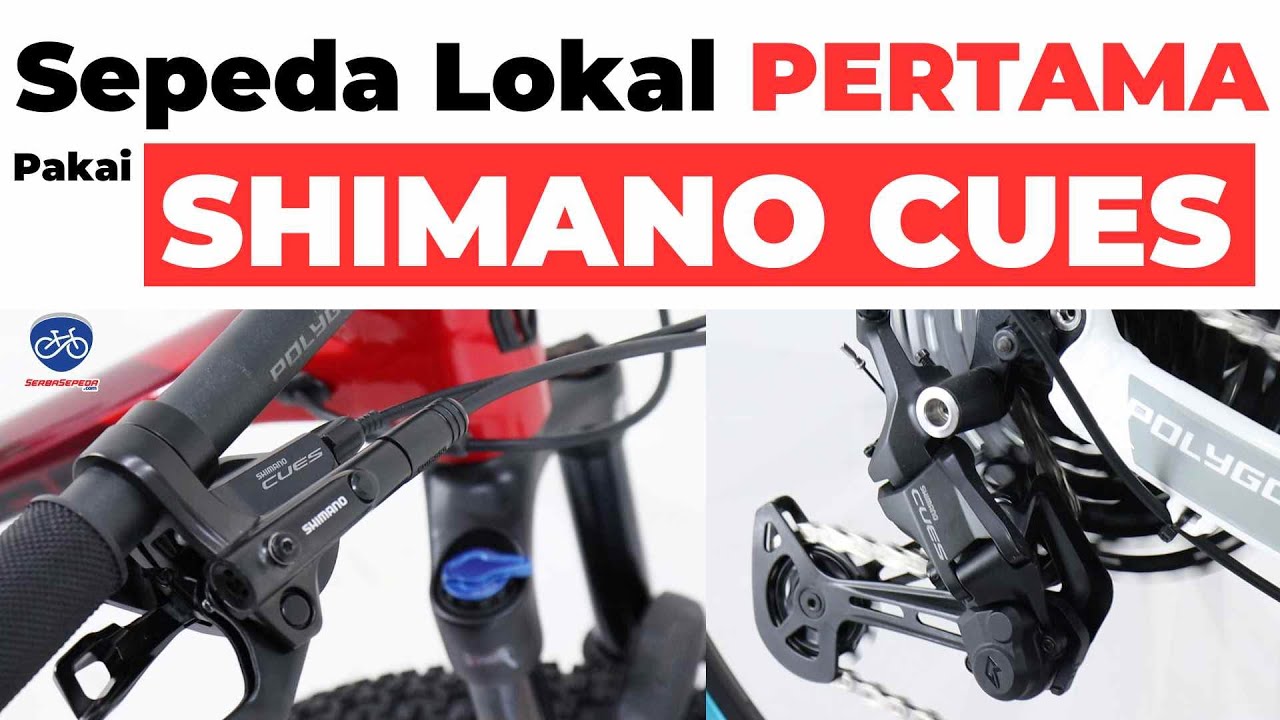 Shimano Cues ada di Sepeda Polygon Xtrada 5 & 6 LG!