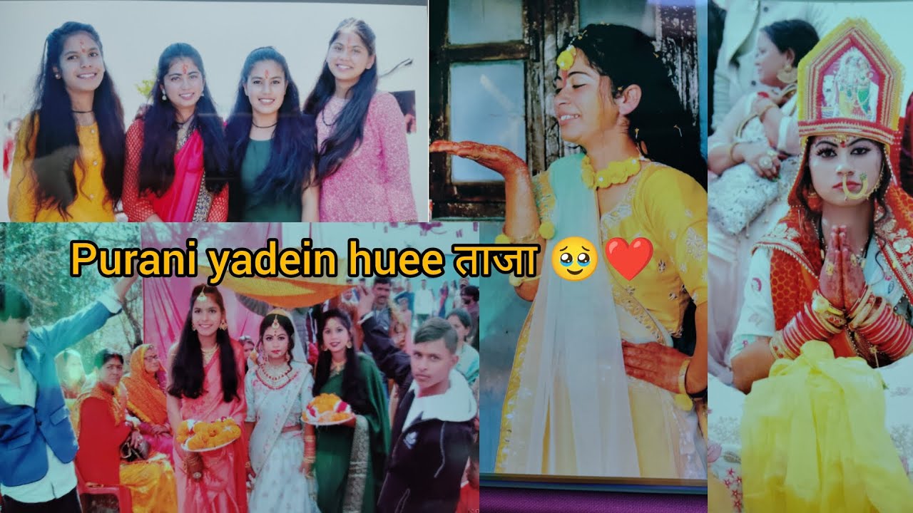 Di की शादी की यादें हुई ताजा 🥹❤️ !@kanakdeep_vlogsuk03