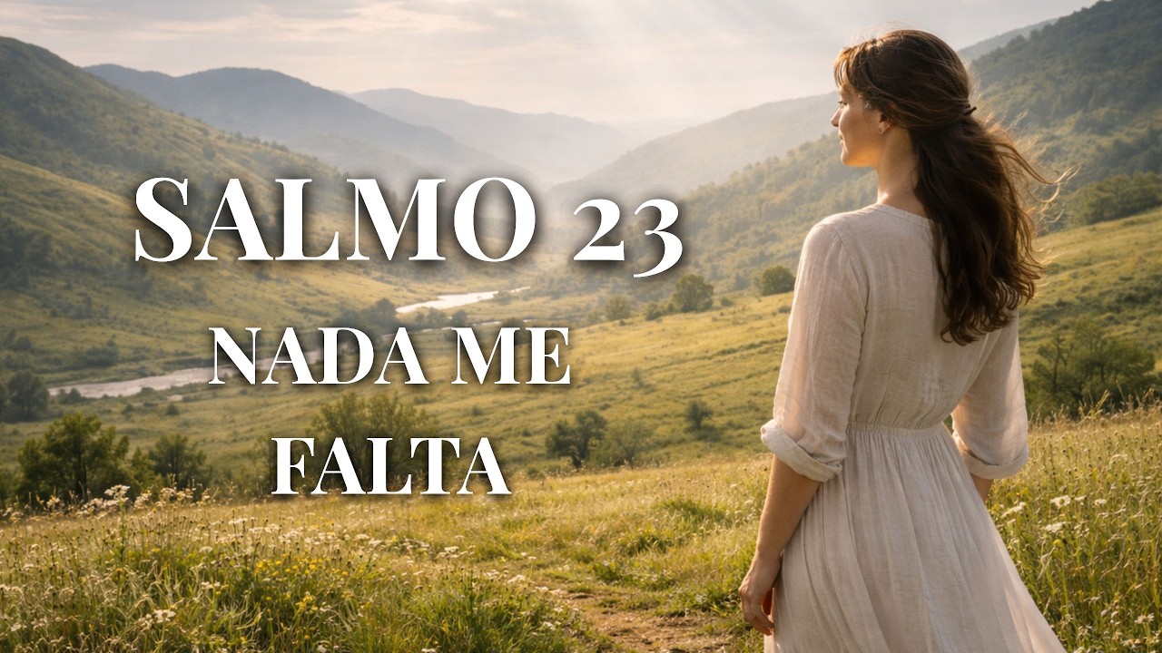 SALMO 23 — Nada Me Falta | Louvor de Descanso e Confiança