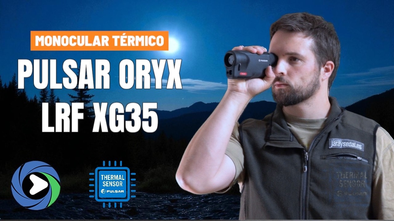 PULSAR ORYX LRF XG35 | REVIEW | Probamos este monocular térmico compacto y de altas prestaciones