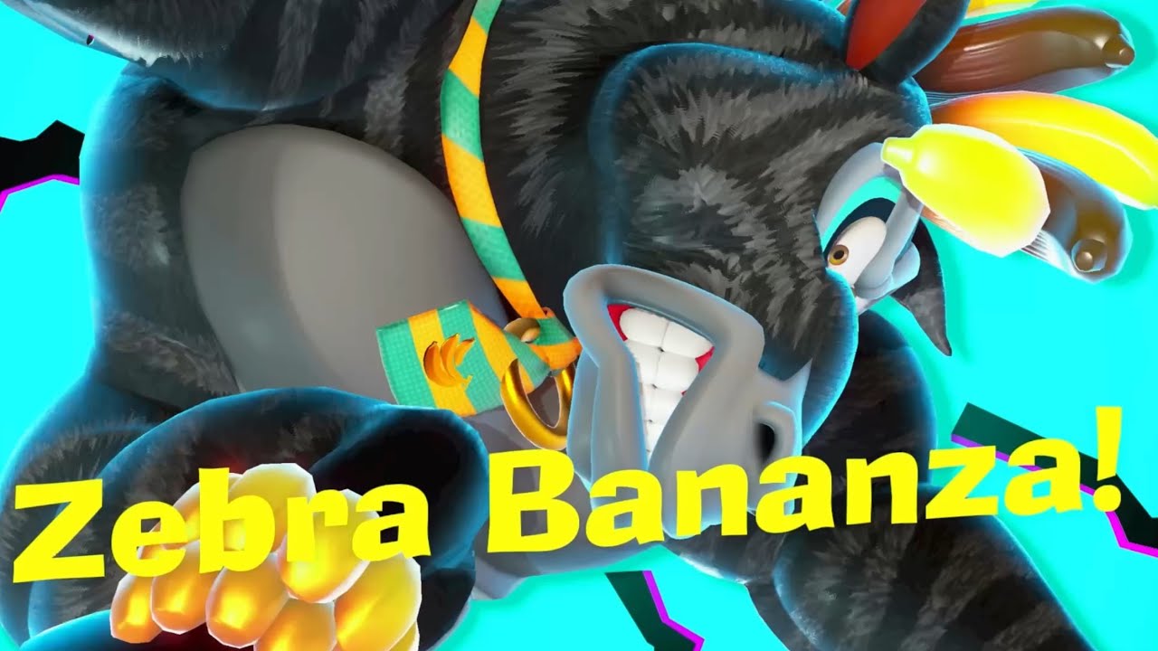 Donkey Kong Bananza 100% Part 3: Zebra Bananza!