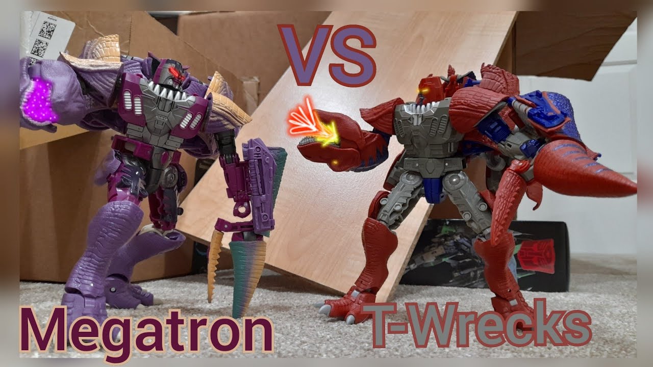 Megatron vs T-Wrecks | stop motion short film