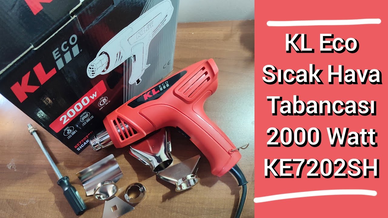 KL ECO SICAK HAVA TABANCASI 2000 Watt KE7202SH
