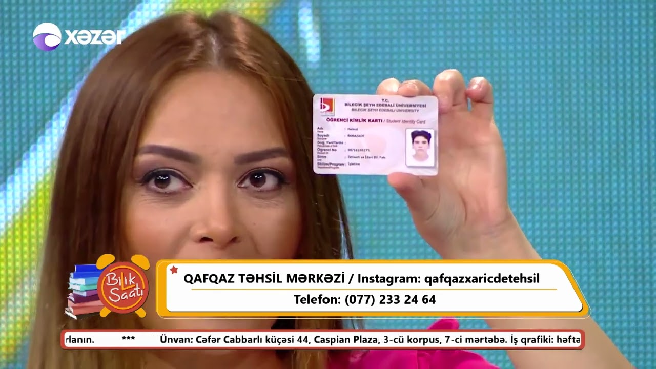 TÜRKİYƏDƏ ATTESTATLA TƏHSİL almış məzunumuz suallarınızı cavablayacaq