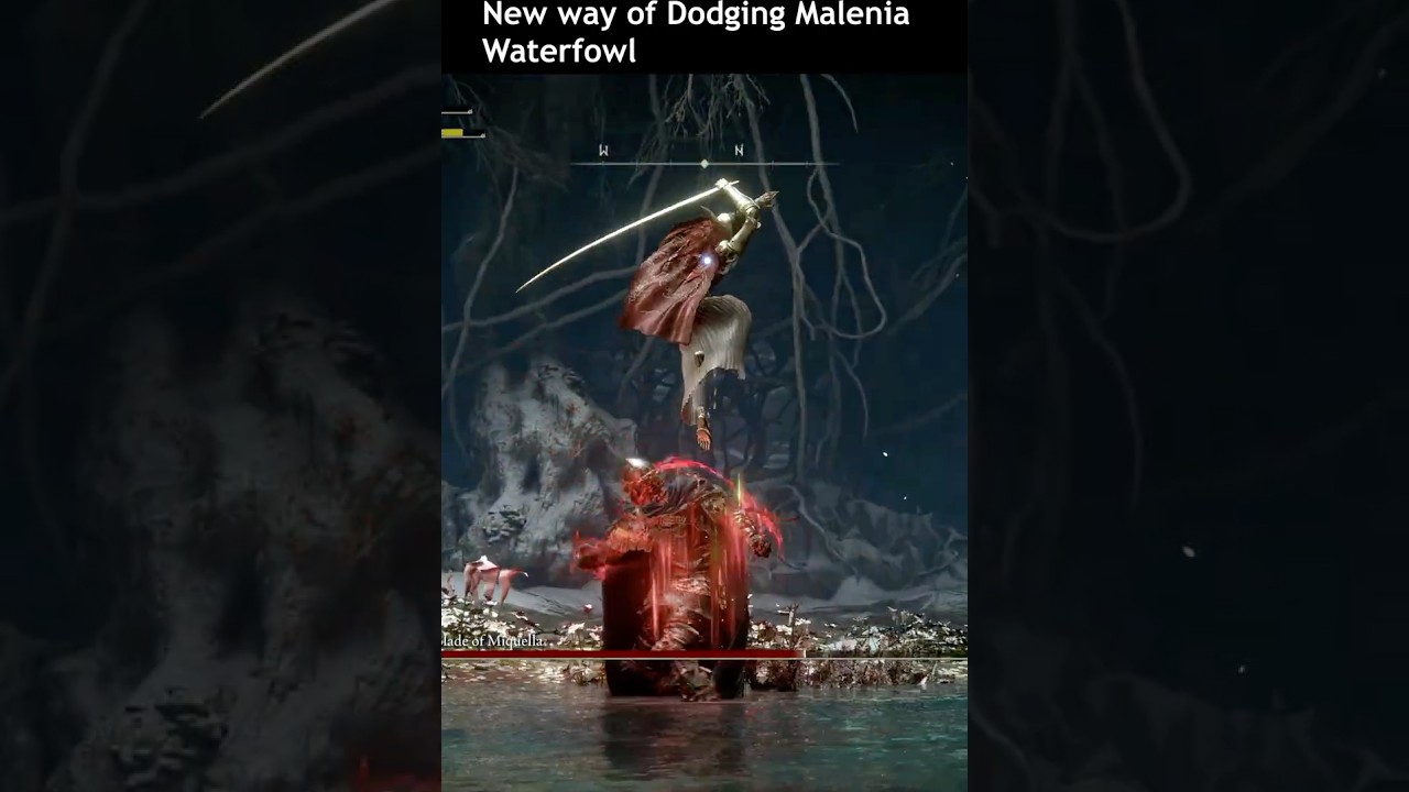 How to dodge Malenia Waterflow skill