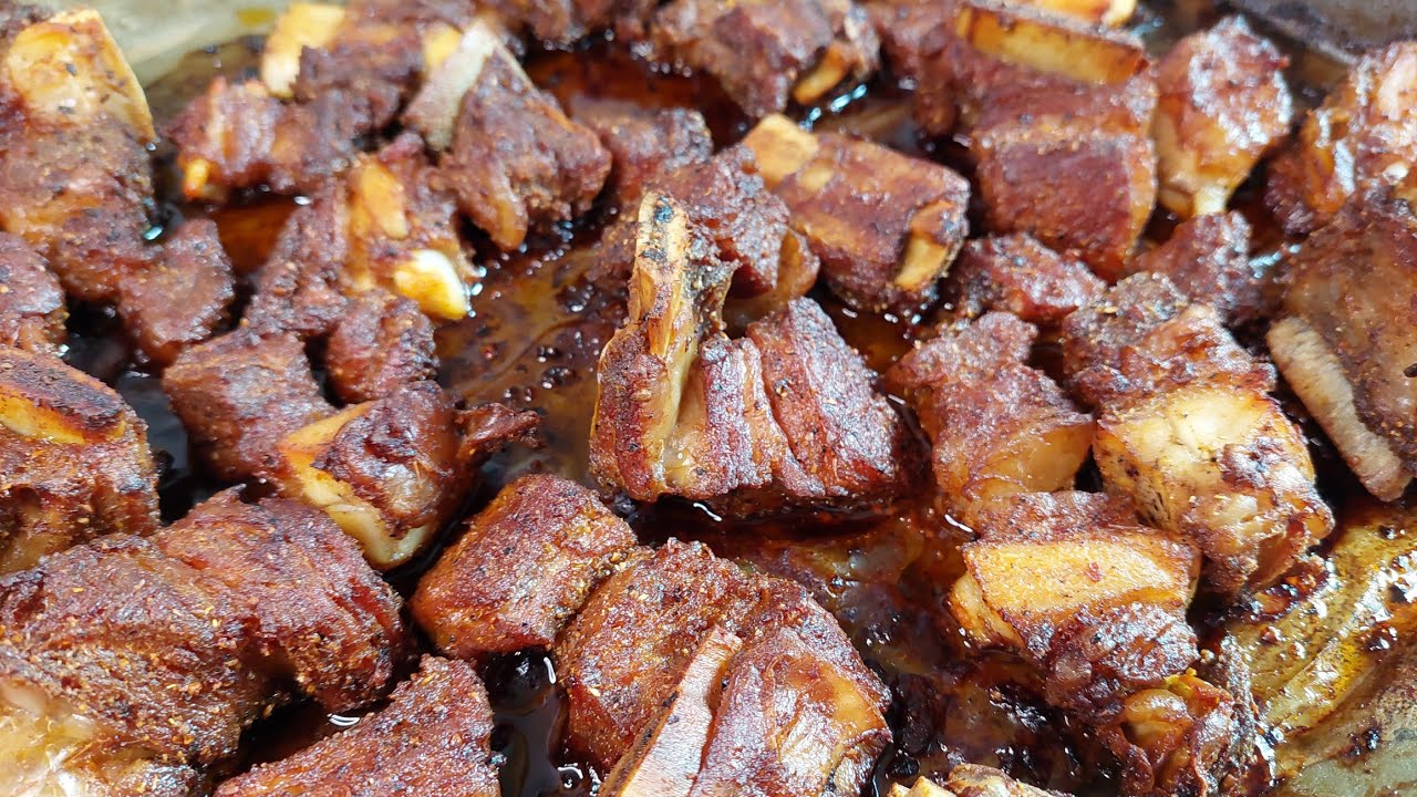 W&uuml;rzige Kalbsrippchen im Backofen / Обалденные рёбрышки в духовке #delicious #food #lecker #вкусно