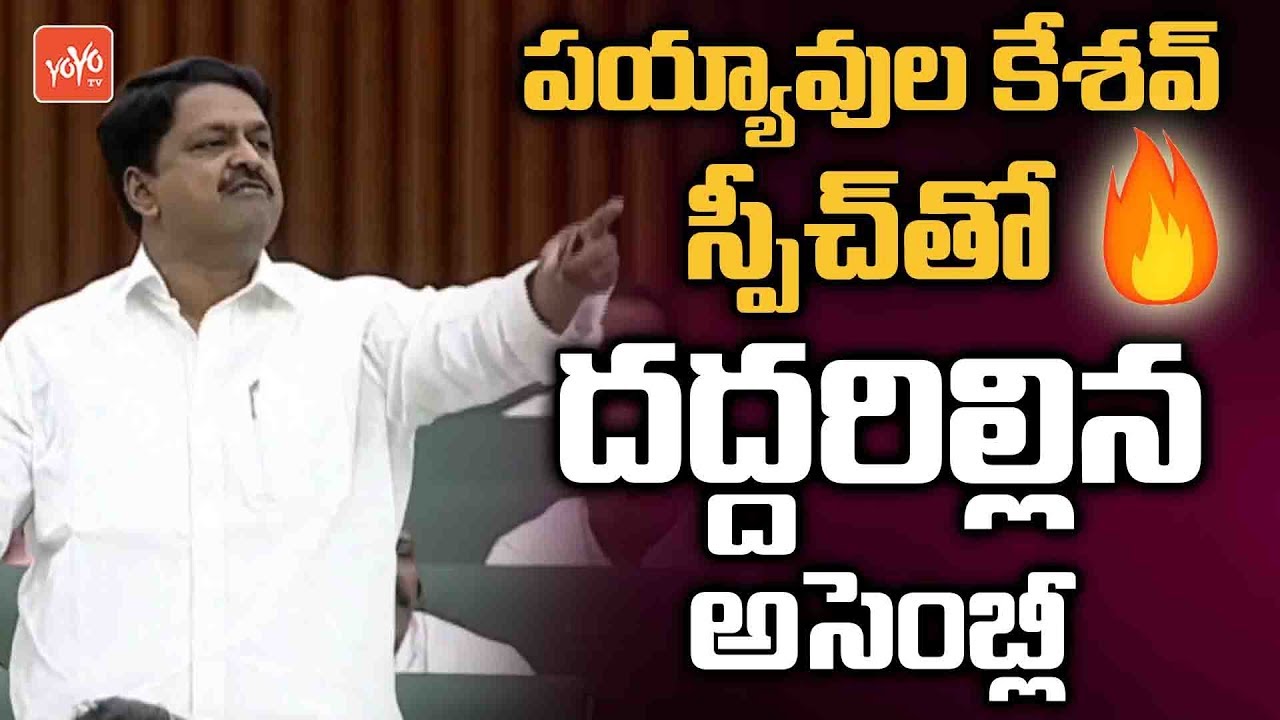 Payyavula Keshav Speech In AP Assembly | AP Capital | Chandrababu | YOYO TV Channel