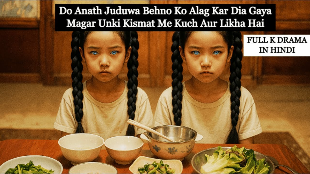 Two orphaned twin sisters are separated, but their fate has something else for them| KDrama In Hindi