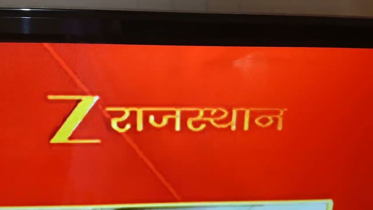 Zee rajasthan logo ident 2025 