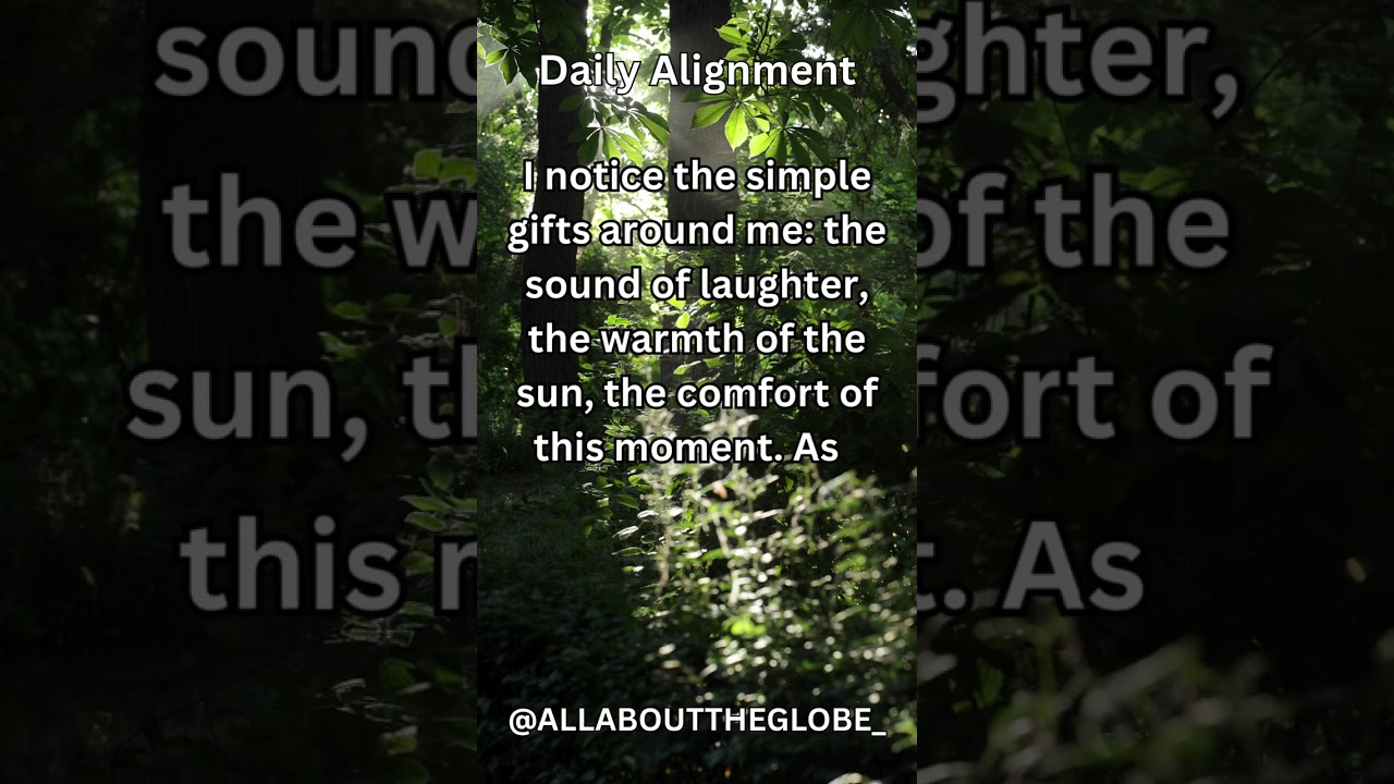✨ Daily Alignment &ndash; Rising with Appreciation