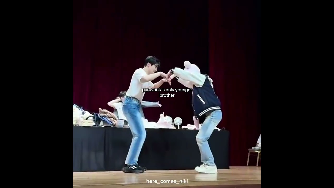the youngest child became a hyung&hellip; 🥹 #parkgunwook #gunwook #hanyujin #yujin #zerobaseone #zb1