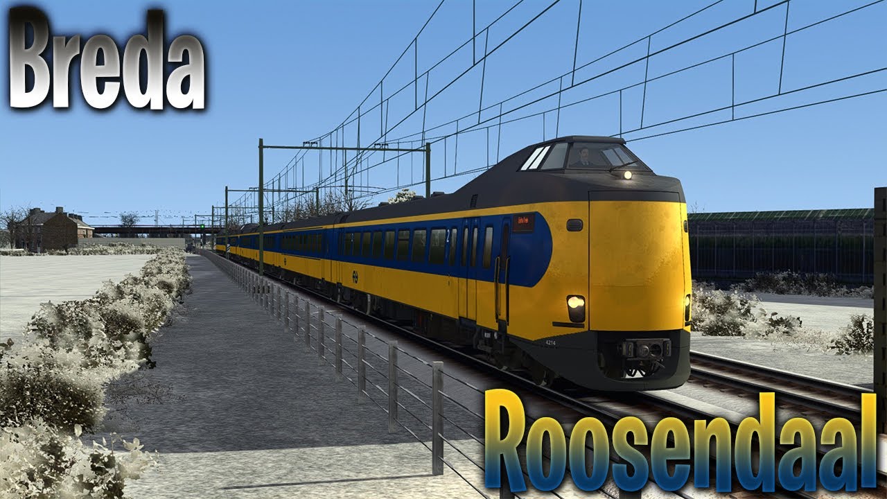 Breda / Roosendaal met RW Enhancer 2!! - Train Simulator 2022