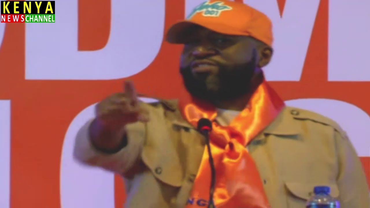 'MSINIONE HIVI HIVI' Angry Joho ROARS at ODM NGC in front of Raila