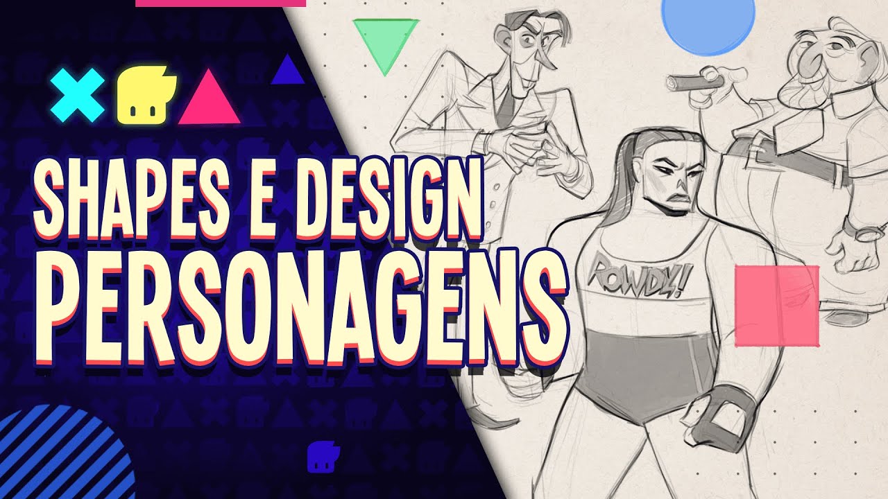 COMO USAR SHAPES NO DESIGN DE PERSONAGENS