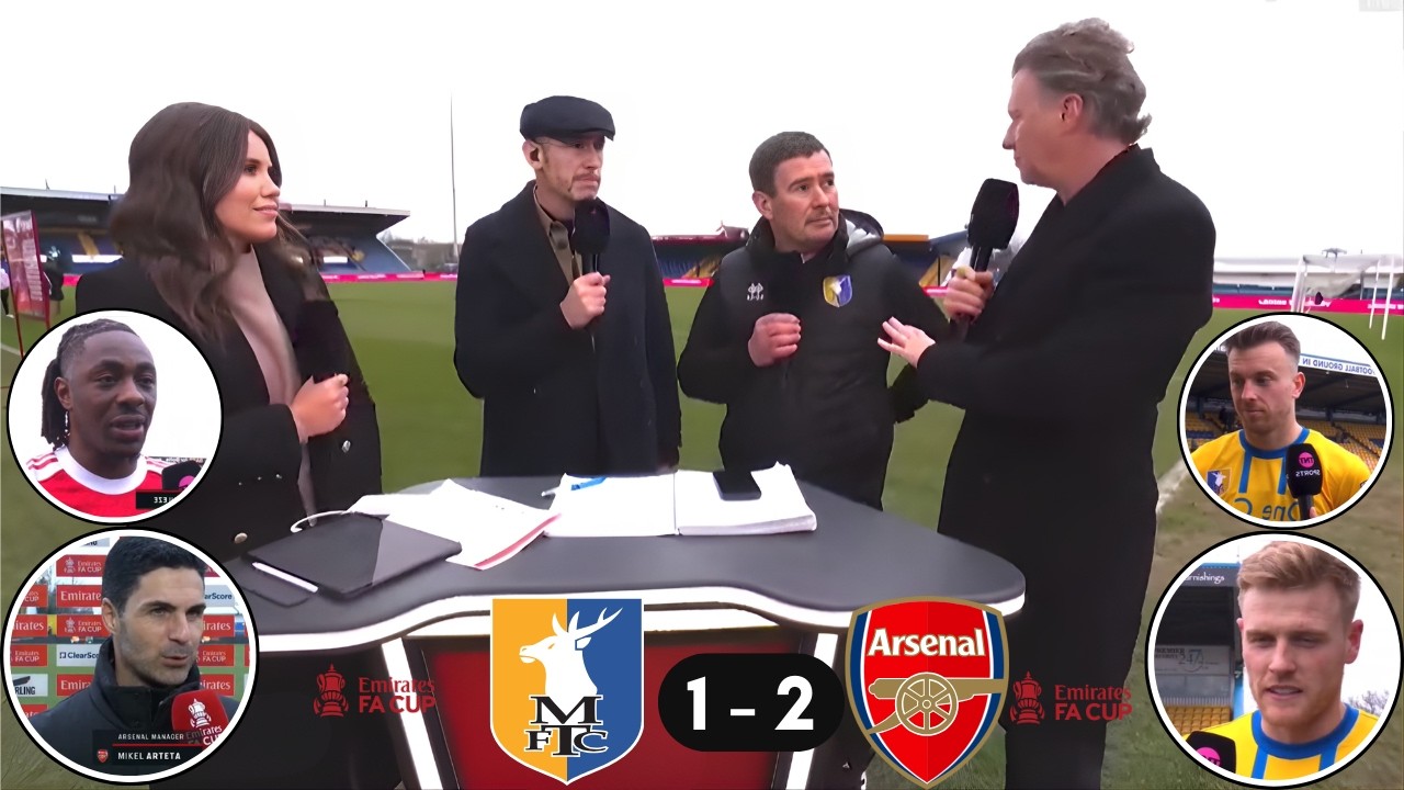 Mansfield Town 1-2 Arsenal | Eze Winner Sends Gunners Into FA Cup Quarter-Finals 🔥