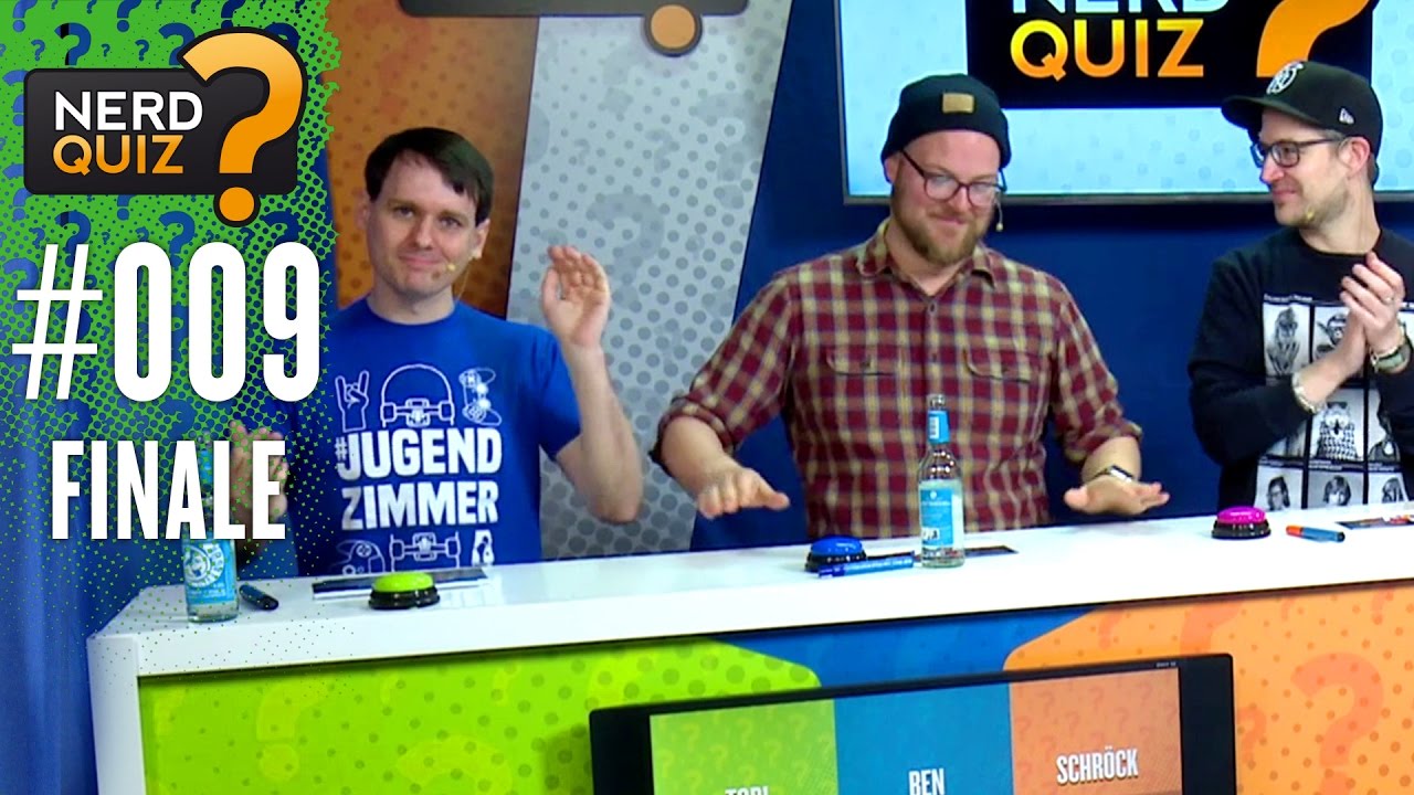 Nerd Quiz S.3 FINALE mit Gregor | Schröck vs Ben vs Tobi
