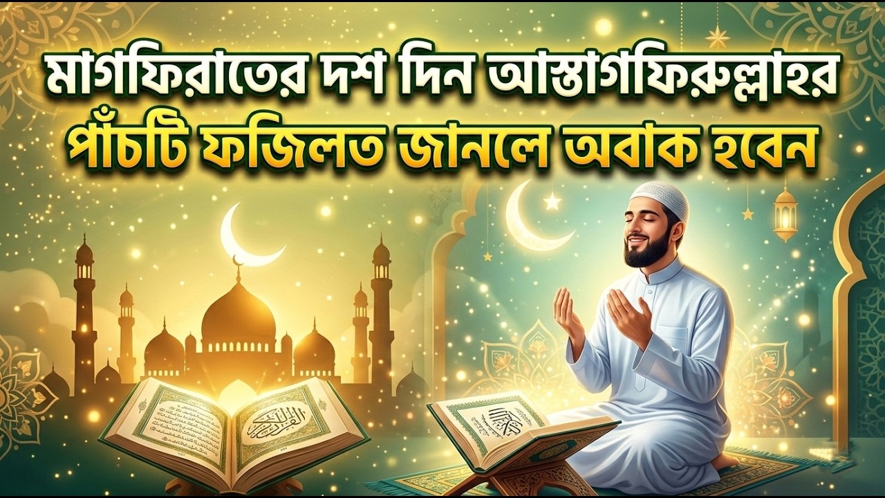 মাগফিরাতের দশ দিনে আস্তাগফিরুল্লাহর ৫টি ফজিলত যা আপনার জীবন বদলে দেবে | Astaghfirullah Benefits