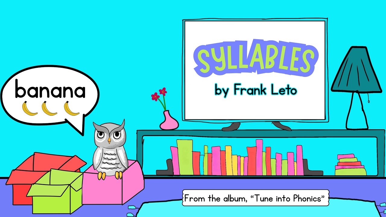 “Syllables” by Frank Leto 🎶 | Tune Into Phonics | Clap the Syllables Song