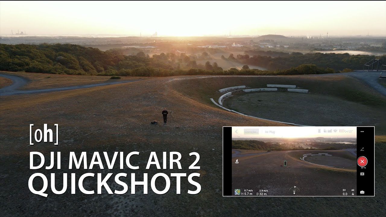 DJI Mavic Air 2 - Alle Quickshots ausprobiert