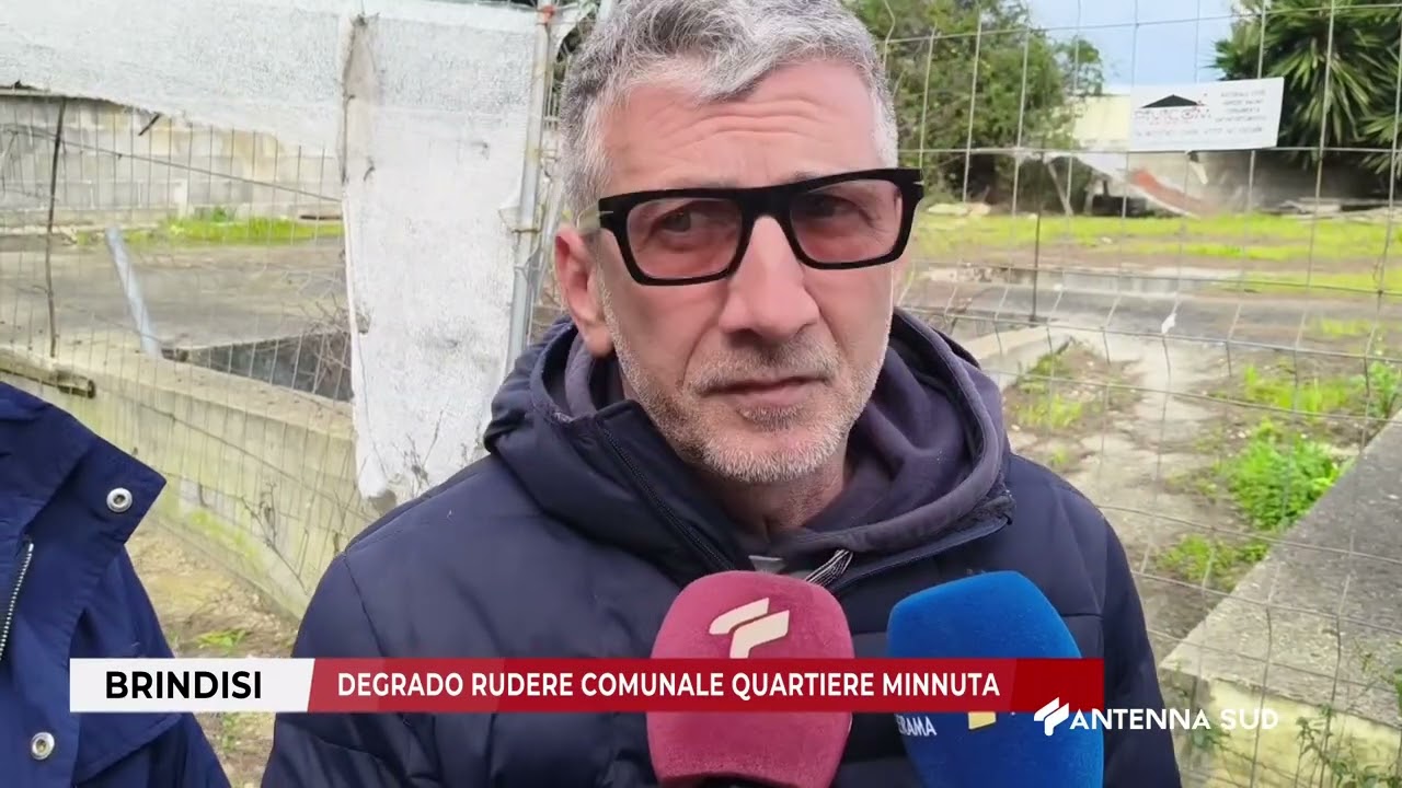 19 FEBBRAIO 2026   BRINDISI   DEGRADO RUDERE COMUNALE QUARTIERE MINNUTA