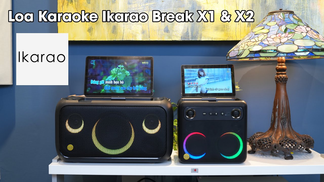 Loa Karaoke Ikarao Break X1 & X2 - Loa Karaoke Thế Hệ Mới - Thông Minh Mạnh Mẽ