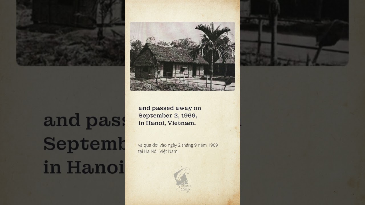 Story #20 Ho Chi Minh president | Practice listening to English through stories