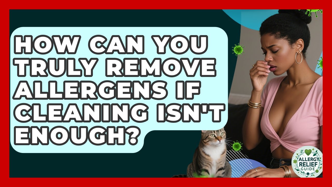How Can You Truly Remove Allergens If Cleaning Isn't Enough? - Allergy Relief Guide