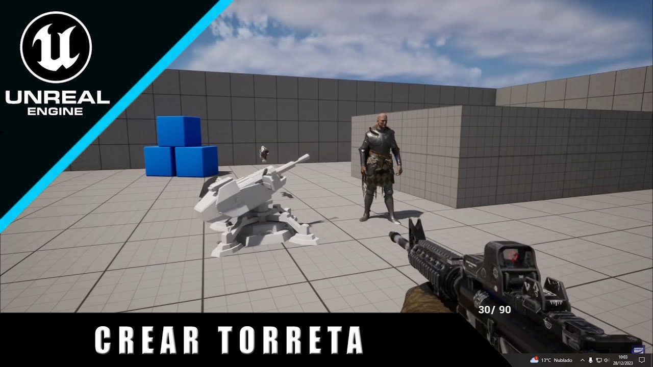 Cómo crear una torreta - Unreal Engine 5.1